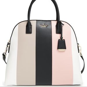 Kate Spade Violet Drive Mega Maise Stripe bag.